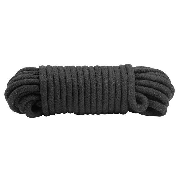 Мотузка для шибарі Punishment - Bondage Rope - Black SX2234 фото - купити в секс-шопі Чорний Кролик