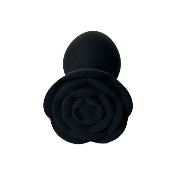 Анальна пробка BMS Roses Til&rsquo; Dawn Silicone Anal Plug Medium SX3148 фото - купити в секс-шопі Чорний Кролик