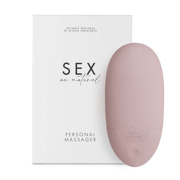 Кліторальний стимулятор Bijoux Indiscrets Sex au Naturel &mdash; Personal Massager SO6633 фото - купити в секс-шопі Чорний Кролик