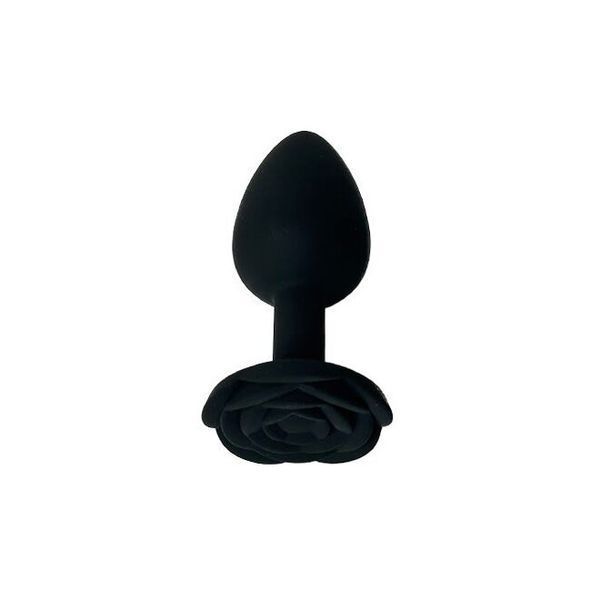 Анальна пробка BMS Roses Til&rsquo; Dawn Silicone Anal Plug Medium SX3148 фото - купити в секс-шопі Чорний Кролик