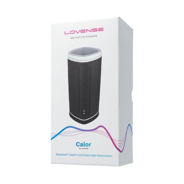 Смарт-мастурбатор з підігрівом Lovense Calor, інтелектуальне регулювання інтенсивності SO6980 фото - купити в секс-шопі Чорний Кролик