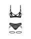 Комплект Obsessive Euridia 2-pcs set XS/S SX3580 фото 4