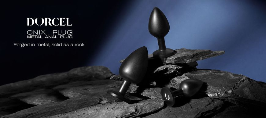 Анальна пробка Dorcel ONIX PLUG M SX1376 фото - купити в секс-шопі Чорний Кролик