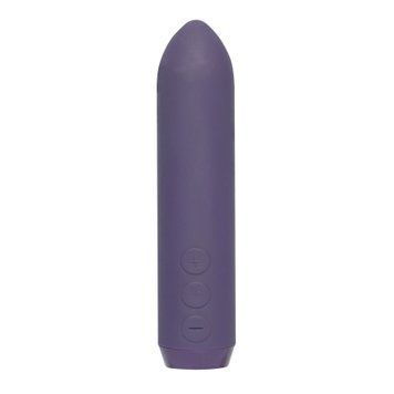 Мінівібратор Je Joue - Classic Bullet Vibrator Purple з глибокою вібрацією і фіксацією на палець SO3040 фото - купити в секс-шопі Чорний Кролик