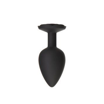 Анальна пробка BMS Roses Til&rsquo; Dawn Silicone Anal Plug Large SX3149 фото - купити в секс-шопі Чорний Кролик