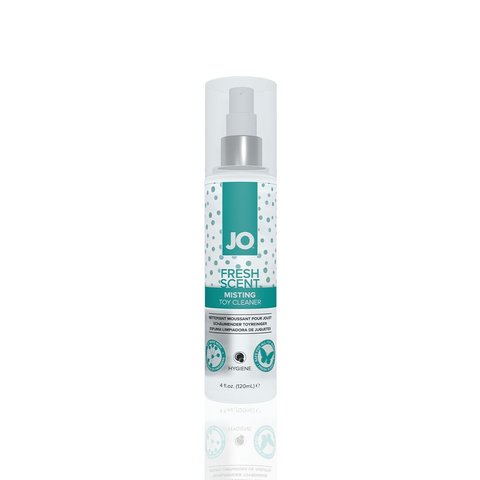 Засіб для чищення System JO Fresh Scent Misting Toy Cleaner (120 мл) з ароматом свіжості SO2447 фото - купити в секс-шопі Чорний Кролик