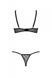Еротичний комплект Passion MARINA SET WITH OPEN BRA, XXL/XXXL, black, відкриті чашки SO9737 фото 4