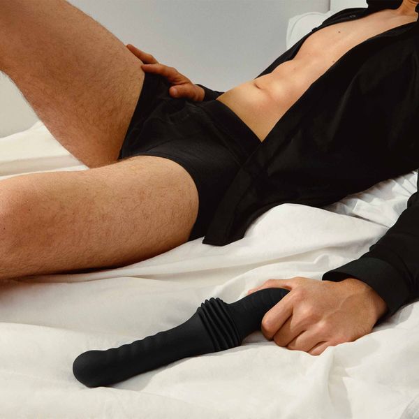 Пульсатор з вібрацією Dorcel Deep Orgasm, 2 незалежні мотори, підігрів до 41 &deg;C, пульт ДК SX3211 фото - купити в секс-шопі Чорний Кролик