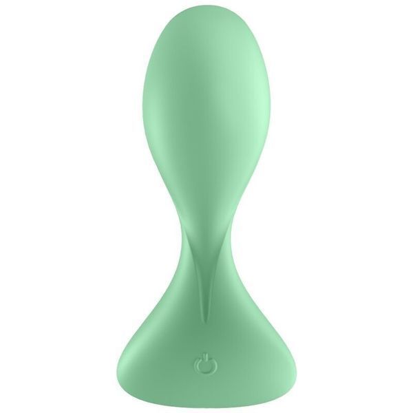 Анальна смарт-пробка з вібрацією Satisfyer Trendsetter Green SO6731 фото - купити в секс-шопі Чорний Кролик