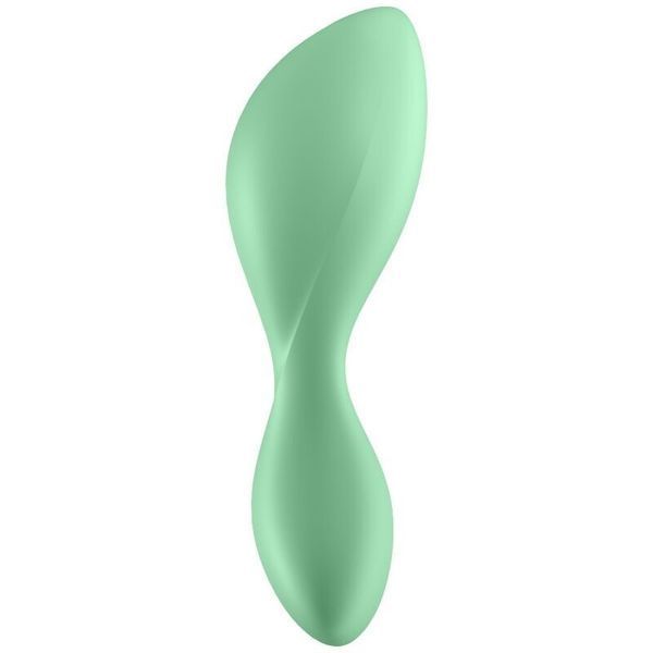 Анальна смарт-пробка з вібрацією Satisfyer Trendsetter Green SO6731 фото - купити в секс-шопі Чорний Кролик