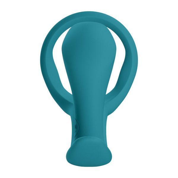 Анальна пробка з ерекційним кільцем Fun Factory BOOTIE RING Bottle Green SX3690 фото - купити в секс-шопі Чорний Кролик