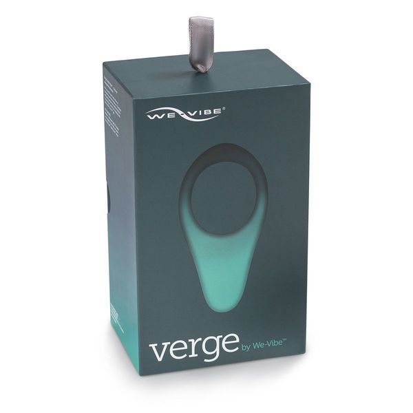 Смарт-віброкільце під одяг VERGE BY WE-VIBE SLATE, охоплює пеніс та мошонку, 10 режимів SO1701 фото - купити в секс-шопі Чорний Кролик