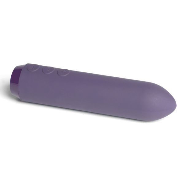 Мінівібратор Je Joue - Classic Bullet Vibrator Purple з глибокою вібрацією і фіксацією на палець SO3040 фото - купити в секс-шопі Чорний Кролик