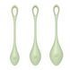 Набір йоні-намистин Satisfyer Yoni Power 2 Light Green, діаметр 2-2,5-3 см, маса 22-44-73 г SO5549 фото 4