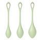 Набір йоні-намистин Satisfyer Yoni Power 2 Light Green, діаметр 2-2,5-3 см, маса 22-44-73 г SO5549 фото 3