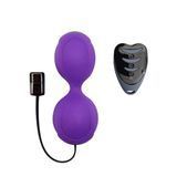 Вагінальні кульки з вібрацією Adrien Lastic Kegel Vibe Purple, діаметр 3,7 см AD40753 фото - купити в секс-шопі Чорний Кролик