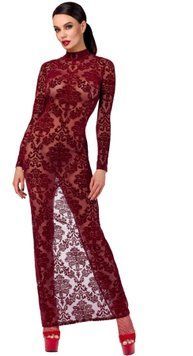 Сукня Noir Handmade F383 Kink Royal gown/long dress M SX4154 фото - купити в секс-шопі Чорний Кролик