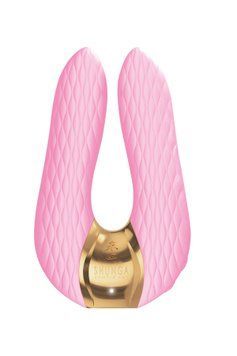 Вібратор для клітора Shunga Aiko Light Pink, гнучкі кінчики SO6901 фото - купити в секс-шопі Чорний Кролик