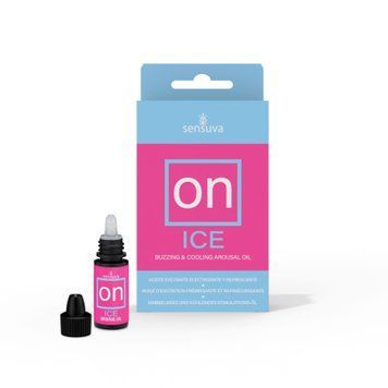 Збуджувальні краплі для клітора Sensuva &ndash; ON Arousal Oil for Her Ice (5 мл) охолоджувальні, до 30 хвилин SO3167 фото - купити в секс-шопі Чорний Кролик