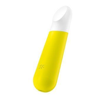 Віброкуля перезаряджувана Satisfyer Ultra Power Bullet 4 Yellow SO5429 фото - купити в секс-шопі Чорний Кролик