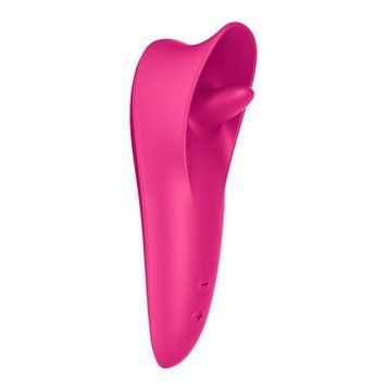 Вібростимулятор для клітора Satisfyer Tongue Master з язичком SX3850 фото - купити в секс-шопі Чорний Кролик