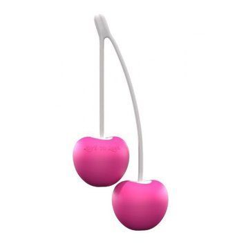 Вагінальні кульки Love To Love CHERRY LOVE, діаметр 3,5 см, маса 77 г SO1416 фото - купити в секс-шопі Чорний Кролик