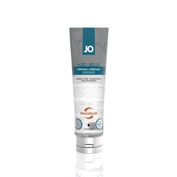 Густий лубрикант на водній основі JO H2O JELLY &mdash; MAXIMUM (120 мл)без парабенів і пропіленгліколю SO1454 фото - купити в секс-шопі Чорний Кролик
