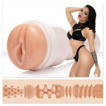 Мастурбатор Fleshlight Girls: Kissa Sins - Insatiable, зі зліпка вагіни, дуже ніжний F11574 фото - купити в секс-шопі Чорний Кролик