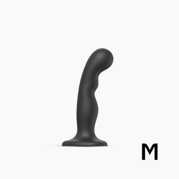 Насадка для страпона Strap-On-Me Dildo Plug P&G Black M SO9002 фото - купити в секс-шопі Чорний Кролик