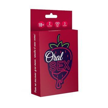Еротична гра для пар &laquo;Oral sex&raquo; (UA, ENG, RU) SO5888 фото - купити в секс-шопі Чорний Кролик