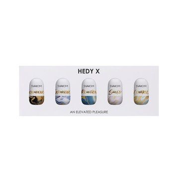 Набір яєць-мастурбаторів Svakom Hedy X- Mixed Textures SO5099 фото - купити в секс-шопі Чорний Кролик