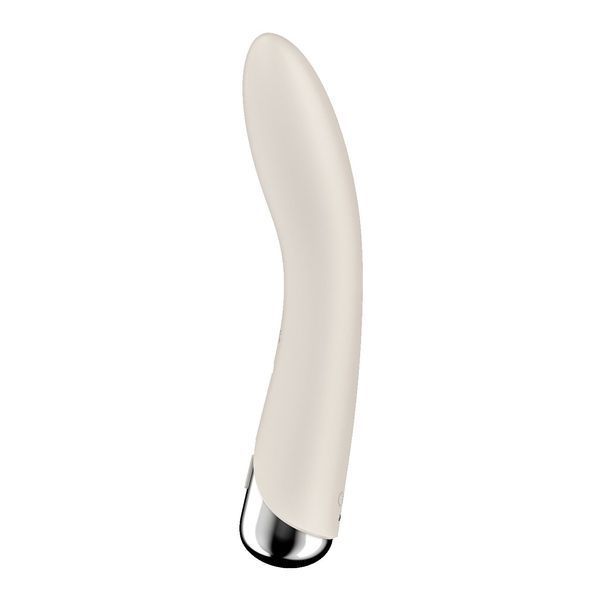 Вібратор точки G з обертанням Satisfyer Spinning Vibe 1 Red, 2 мотори SX0560 фото - купити в секс-шопі Чорний Кролик