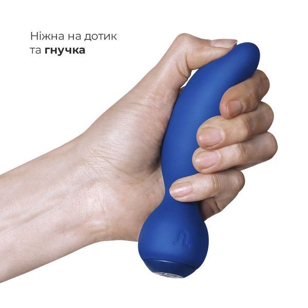 Анальна вібропробка Adrien Lastic Little Rocket макс. діаметр 3,5 см, soft-touch SO4482 фото - купити в секс-шопі Чорний Кролик