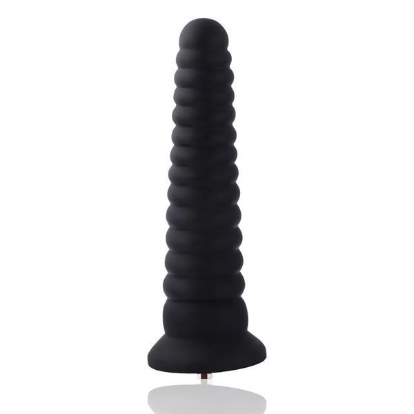 Анальний дилдо у формі вежі для секс-машин Hismith Tower shape Anal Toy, система KlicLok SO6209 фото - купити в секс-шопі Чорний Кролик