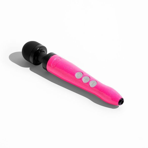 Вібромасажер DOXY Die Cast 3R Hot Pink, дуже потужний, перезаряджуваний, металевий корпус SX2460 фото - купити в секс-шопі Чорний Кролик