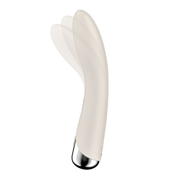 Вібратор точки G з обертанням Satisfyer Spinning Vibe 1 Red, 2 мотори SX0560 фото - купити в секс-шопі Чорний Кролик