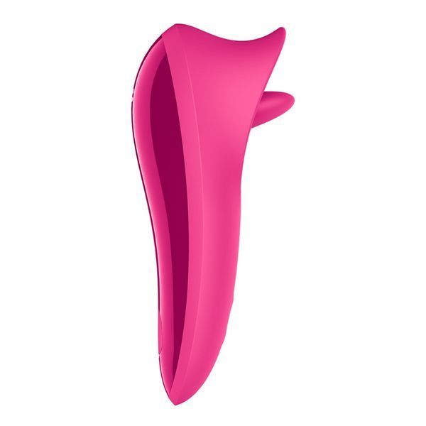 Вібростимулятор для клітора Satisfyer Tongue Master з язичком SX3850 фото - купити в секс-шопі Чорний Кролик