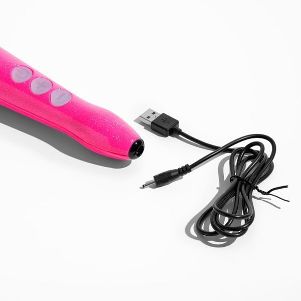 Вібромасажер DOXY Die Cast 3R Hot Pink, дуже потужний, перезаряджуваний, металевий корпус SX2460 фото - купити в секс-шопі Чорний Кролик