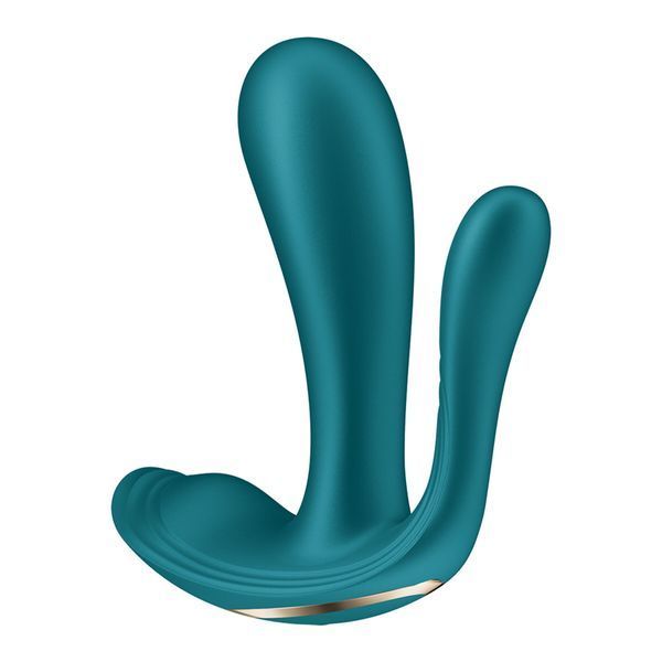 Подвійний вібратор у трусики Satisfyer Top Secret+ Battery Series SX3841 фото - купити в секс-шопі Чорний Кролик