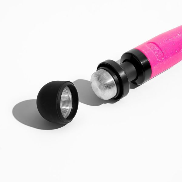 Вібромасажер DOXY Die Cast 3R Hot Pink, дуже потужний, перезаряджуваний, металевий корпус SX2460 фото - купити в секс-шопі Чорний Кролик