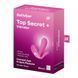 Смарт-вібратор у трусики Satisfyer Top Secret Pink вагінально-кліторальний, 2 мотори SO7790 фото 7