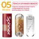 Мастурбатор Tenga Spinner 05 Beads з пружною стимулювальною спіраллю всередині SO4299 фото 5