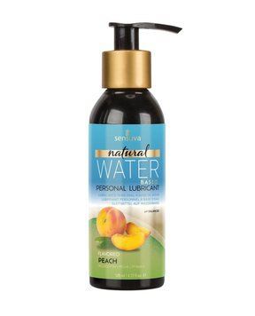 Змазка на водній основі Sensuva Natural Water-Based Peach (125 мл) без гліцерину та парабенів SO7834 фото - купити в секс-шопі Чорний Кролик