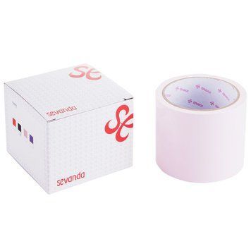 Скотч для бондажу LOCKINK SEVANDA Electrostatic Tape, блідо-рожева, 16 м SX0891 фото - купити в секс-шопі Чорний Кролик