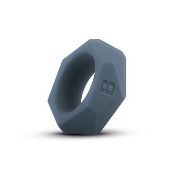 Ерекційне кільце Boners Diamond Cock Ring &ndash; Grey, внутрішній діаметр 3,2 см SO8849 фото - купити в секс-шопі Чорний Кролик