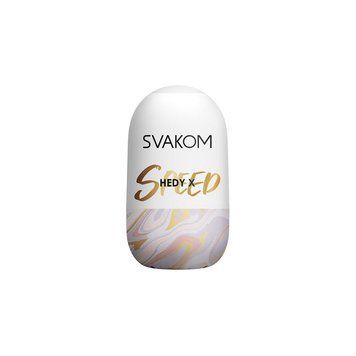 Яйце-мастурбатор Svakom Hedy X- Speed SO5466 фото - купити в секс-шопі Чорний Кролик