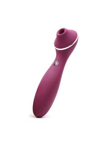 Вакуумний вібратор KISTOY Polly Plus Violet SO4958 фото - купити в секс-шопі Чорний Кролик