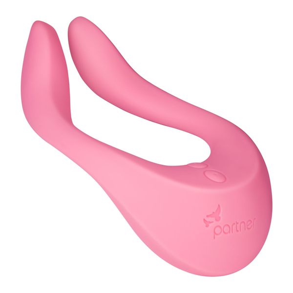 Вібратор для пар Satisfyer Endless Joy Pink, 3 незалежні мотори, багатофункціональний SO2306 фото - купити в секс-шопі Чорний Кролик