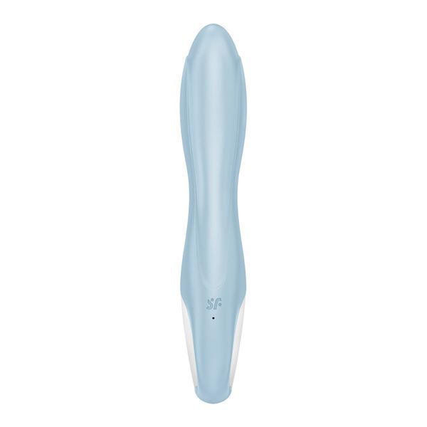 Вібратор-кролик надувний Satisfyer Air Pump Bunny 1 SX2180 фото - купити в секс-шопі Чорний Кролик