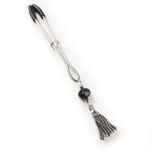 Затискач для клітора Art of Sex - Clit Clamp Sweet Brush SO5847 фото - купити в секс-шопі Чорний Кролик